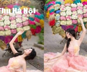 Nàng Mơ chỉ 'đu trend' mùa thu của giới trẻ mà làm dậy sóng cả con phố lẫn cộng đồng mạng