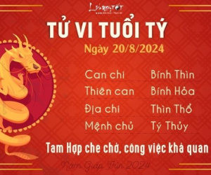 Tử vi 12 con giáp hôm nay - thứ 3 ngày 20/08/2024: Sửu rắc rối, Dậu lạc quan