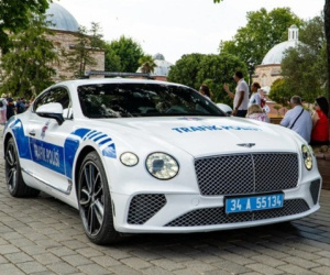 Bentley Continental của trùm ma túy làm xe cảnh sát tại Thổ Nhĩ Kỳ