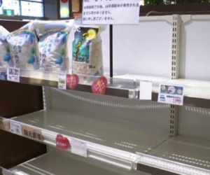 Thiếu gạo trầm trọng ở Nhật: Đi 7 cửa hàng mới mua được 5kg, mỗi người chỉ có thể mua một bao