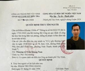 Truy tìm Phạm Trường Giang