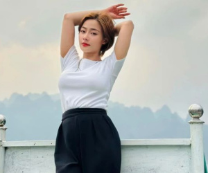 Nhan sắc gợi cảm của mỹ nhân được khán giả tặng danh xưng 'người đẹp điên phim VTV'