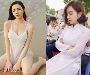 'Hot girl ngủ gật' từng trượt dài trên 'con đường khoe thân'