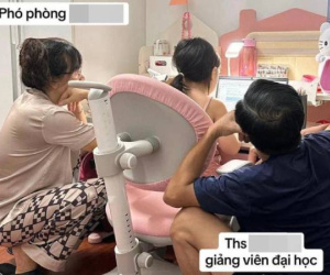 Bức ảnh học sinh lớp 1 trông cực kỳ bình thường nhưng lại 'gây sốt': Đọc chức danh phụ huynh ai nấy không nhịn được cười
