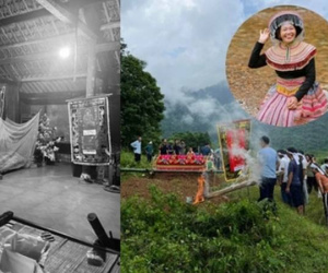 Xót xa trước hoàn cảnh khó khăn của bà Sểnh Vlog, hàng dài người xếp hàng tiễn đưa trong ngày tang lễ