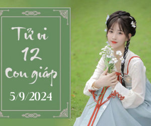 Tử vi thứ 5 ngày 5/9/2024 của 12 con giáp: Dậu hợp tác, Tuất mâu thuẫn