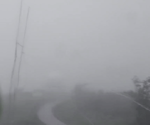 VIDEO: Gió giật cấp 14, 150-166 km/giờ tại đảo tiền tiêu Bạch Long Vĩ