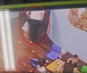 Phụ huynh Hà Nội 'tố' cô giáo xách tay con 13 tháng tuổi, gãy chân sau khi đi học về