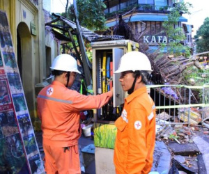 Hà Nội có mất điện do bão số 3?