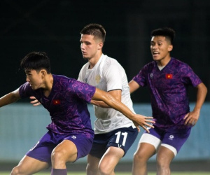 U20 Việt Nam nối bước đàn anh, thất bại trước U20 Nga