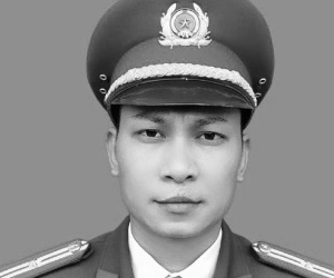 Một thiếu tá công an hy sinh khi làm nhiệm vụ trong bão số 3