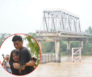 Hiện trường vụ sập cầu ở Phú Thọ, nhiều người khóc ngất tìm kiếm người thân