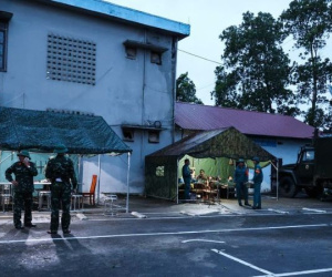 Quân đội điều 350 người, dựng lều dã chiến tìm kiếm nạn nhân sập cầu Phong Châu