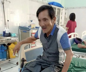Tình hình nghệ sĩ Thương Tín thế nào sau khi bị tai nạn ở quê nhà?