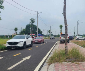 Đấu giá đất huyện Phúc Thọ (Hà Nội) lập đỉnh mới, cao nhất lên đến gần 70 triệu đồng/m2