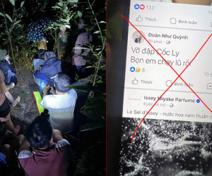 Triệu tập đối tượng đăng tin sai sự thật 'vỡ đập' khiến nhiều người dân hoảng loạn chạy lên đồi lánh nạn ngay trong đêm