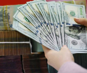 Giá USD tự do lao dốc, mua vào về dưới 25.000 đồng