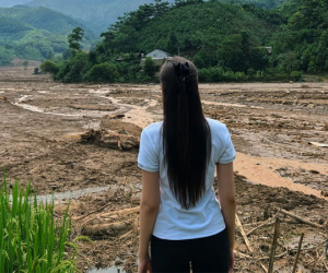 Hoa hậu Đỗ Hà, Hoa hậu Thùy Tiên và những 'ám ảnh ở làng Nủ' hậu bão Yagi