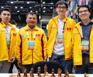 Truyền thông thế giới ‘sốc’ với thành tích của cờ vua Việt Nam ở Olympiad 2024