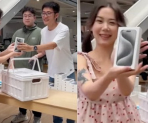 Công ty gây xôn xao khi tặng mỗi nhân viên một điện thoại iPhone 16 Pro
