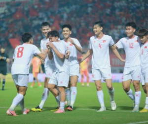 Công Phương rực sáng, U20 Việt Nam đại thắng trận ra quân giải châu Á