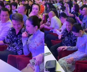 Lệ Quyên và chồng cũ đại gia ngồi gần tại sự kiện, thái độ với đối phương khiến dân tình xôn xao
