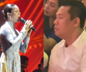 Chồng cũ ngủ gật khi nghe Lệ Quyên hát tại sự kiện