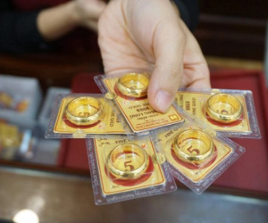 Giá vàng nhẫn tiếp tục tăng mạnh, đuổi 'sát nút' SJC