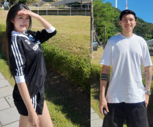 Doãn Hải My vi vu Hàn Quốc cùng Đoàn Văn Hậu, nhan sắc thế nào mà dân tình cứ ngỡ 'gái chưa chồng'