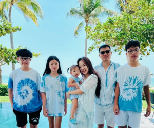Vân Hugo: 'Tôi biết ơn cả những người con riêng của chồng tôi'