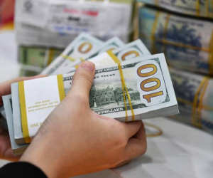 Giá USD tự do lao dốc