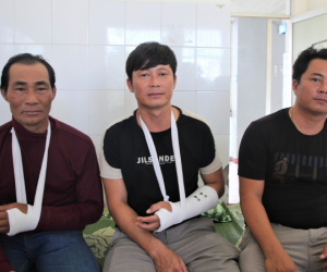 Ngư dân Quảng Ngãi kể lại giây phút bị tàu nước ngoài tấn công