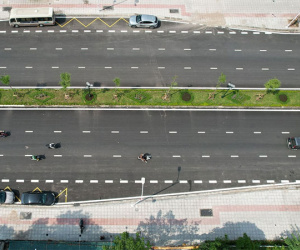 Diện mạo con đường nghìn tỷ với 6 làn xe sắp khánh thành ở Long Biên, Hà Nội
