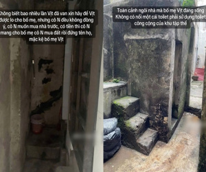 Một nhân vật nổi tiếng gây sốc khi 'tố' vợ cũ để bố mẹ chồng sống cảnh nhà không có nổi 1 cái toilet