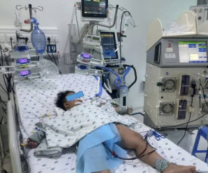Sau 2 ngày sốt, bé trai nguy kịch vì sốc nhiễm trùng, tổn thương đa cơ quan