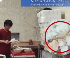 Vụ sinh viên phải ăn cơm canh thừa từ bữa trước, có nhiều dị vật bất thường: Đại học Bách khoa lên tiếng ngay trong đêm