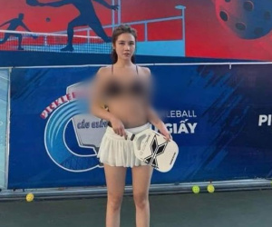 Cô gái bị chỉ trích nhiều nhất hôm nay vì mặc đồ phản cảm ra sân pickleball lên tiếng