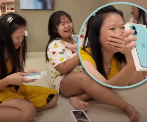 Làm việc chăm chỉ, hai người giúp việc được chủ nhà tặng luôn iphone đời mới