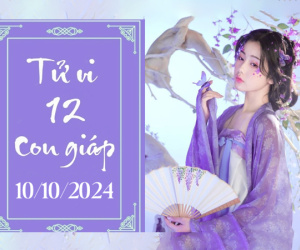 Tử vi thứ 5 ngày 10/10/2024 của 12 con giáp: Dần khúc mắc, Mão khéo léo