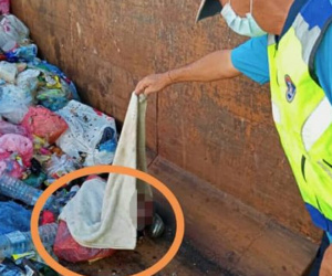 Đi đổ rác thấy túi bóng đen động đậy, người đàn ông tò mò kéo ra kiểm tra thì tái mặt với cảnh trước mắt