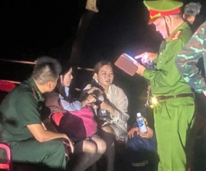 Hai nữ du khách đi lạc trên bán đảo Sơn Trà, Đà Nẵng