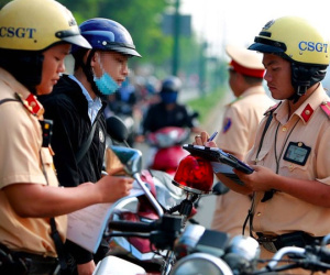 Cảnh sát giao thông sẽ phải công khai gì khi tuần tra?