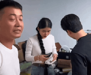 Giữa lùm xùm tiểu tam, Hằng Du Mục vừa về Việt Nam đã bị Quang Linh 'cà khịa', lý do liên quan đến táo đỏ