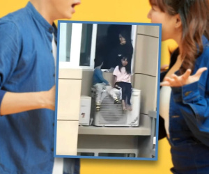 Giận chồng, người phụ nữ ép hai con ngồi trên cục nóng điều hòa ở tầng 23 khiến dân mạng phẫn nộ