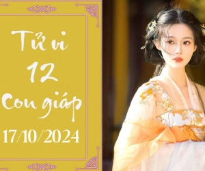 Tử vi thứ 5 ngày 17/10/2024 của 12 con giáp: Dần kiêu ngạo, Ngọ tự tin
