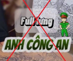 Sự thật về clip TikTok 'Anh Công an xăm hình'