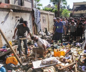 Israel đánh bom vào trường học ở Gaza, gần 200 người thương vong
