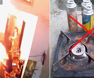 Bật bếp gas, một thai phụ bị bỏng nặng