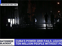 Cuba mất điện trên toàn quốc
