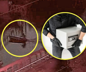 Chèo thuyền giữa đêm về công ty cũ để trộm két sắt